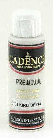 Cadence Premium acrylverf (semi mat) Dirty - wit  70 ml