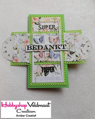 CraftEmotions linnenkarton kiwi 30,0 x 30,0 cm