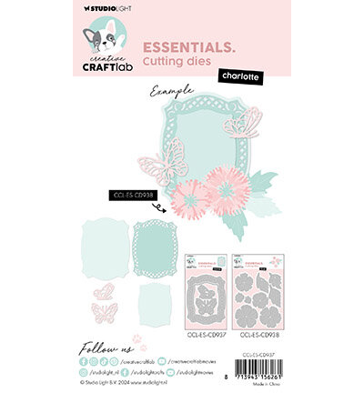 Studio Light Craftlab Cutting Die Charlotte Essentials nr.937 CCL-ES-CD937