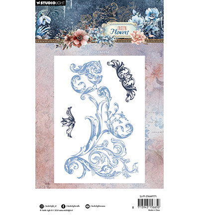 Studio Light Clear Stamp Ornaments Frozen Flowers nr.771 SL-FF-STAMP771