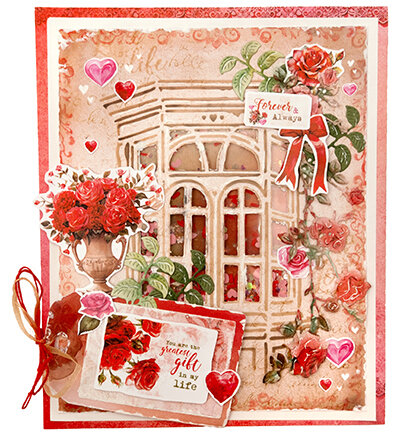 Studio Light Die Cut paper pad Paper elements Love of my life nr.273&nbsp;SL-LL-DCPP273