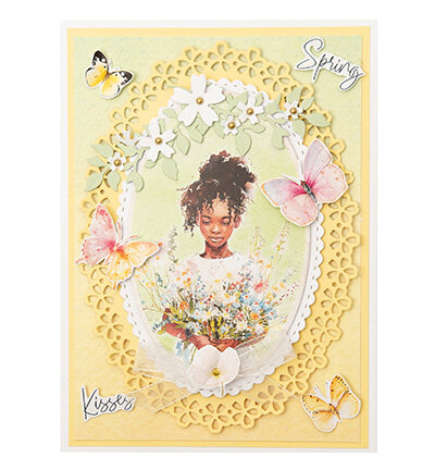 Studio Light Cutting Die Floral Oval Essentials nr.952 SL-ES-CD952