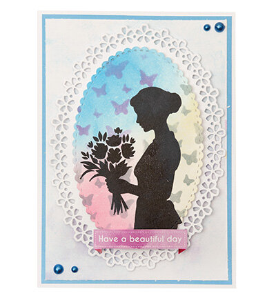 Studio Light Cutting Die Floral Oval Essentials nr.952 SL-ES-CD952