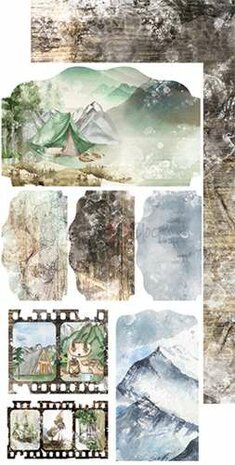 Craft oClock Junk Journal Set Trail Of Silence