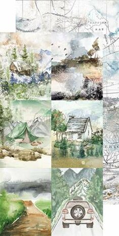 Craft oClock Junk Journal Set Trail Of Silence
