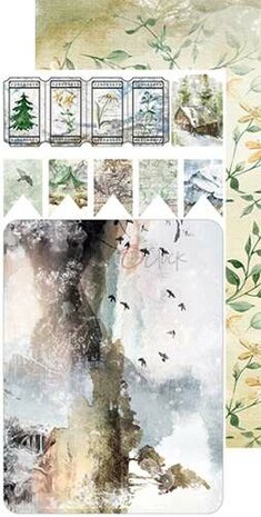 Craft oClock Junk Journal Set Trail Of Silence