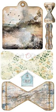 Craft oClock Junk Journal Set Trail Of Silence