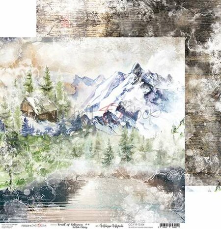 Craft OClock Paper Collection Set 12&quot;*12&quot; Trail Of Silence