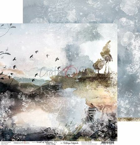 Craft OClock Paper Collection Set 12&quot;*12&quot; Trail Of Silence