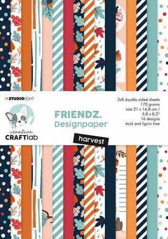 Studio Light Paperpad Friendz CCL-FR-PP60 210x148mm