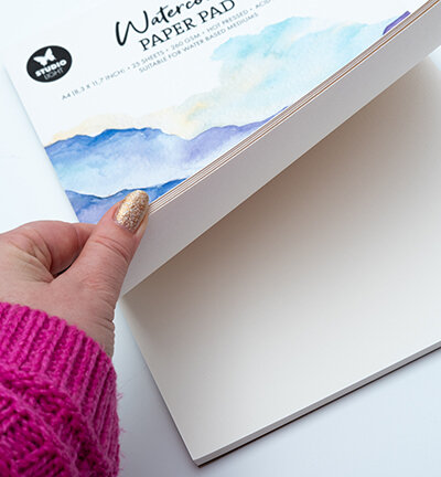 Studio Light Paper Pad Watercolour Consumables nr.280 A4 SL-CO-PP280