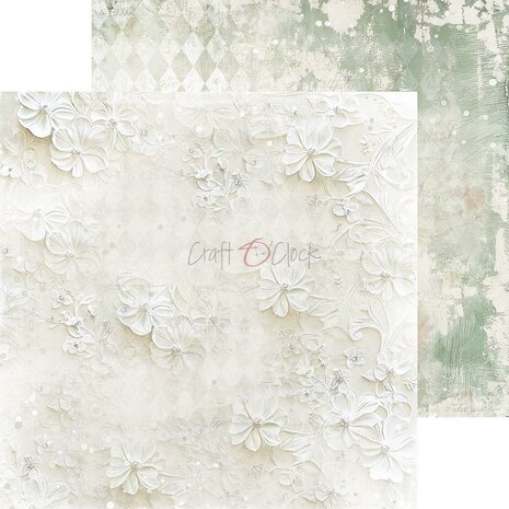 Craft O Clock Basic Paper Pack 20x20 cm Cherished Memories 250 grs 4x6 designs CC-C72-CHM-08