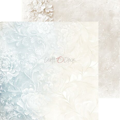 Craft O Clock Basic Paper Pack 20x20 cm Something Blue 250 grs 4x6 designs CC-F38-SBL-08