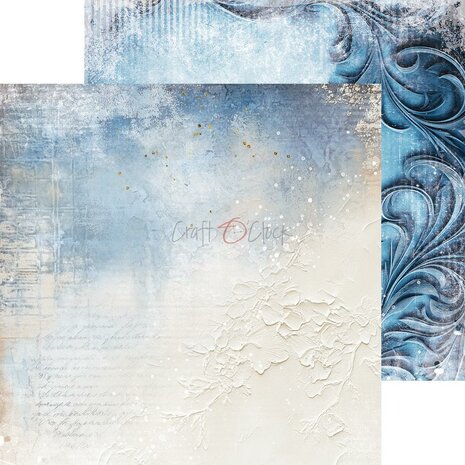 Craft O Clock Basic Paper Pack 20x20 cm Something Blue 250 grs 4x6 designs CC-F38-SBL-08