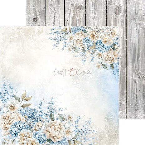 Craft O Clock Set of Papers 15x15 cm Something Blue 250 grs 4x6 designs CC-F38-SBL-10