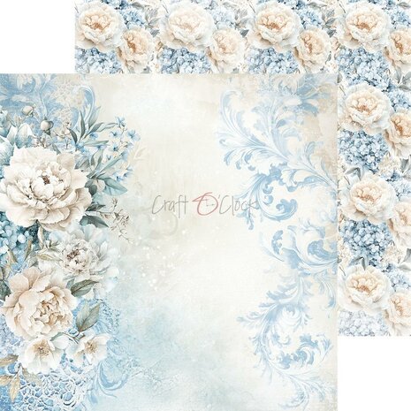 Craft O Clock Set of Papers 15x15 cm Something Blue 250 grs 4x6 designs CC-F38-SBL-10