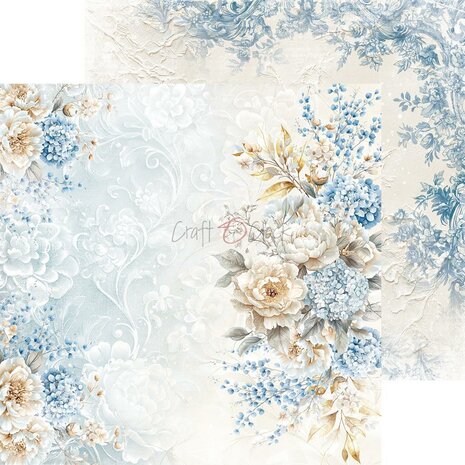 Craft O Clock Set of Papers 15x15 cm Something Blue 250 grs 4x6 designs CC-F38-SBL-10