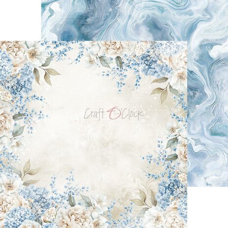 Craft O Clock Set of Papers 15x15 cm Something Blue 250 grs 4x6 designs CC-F38-SBL-10