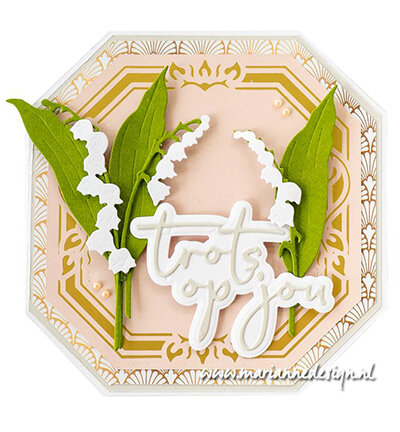 Marianne Design Decoration Pearls - Peach CA3204