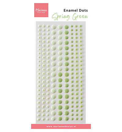 Marianne Design Enamel dots - Duotone Spring Green PL4533