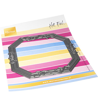 Marianne Design Craftable, Hot Foil - Anja&#039;s Classic Octagon CR1682