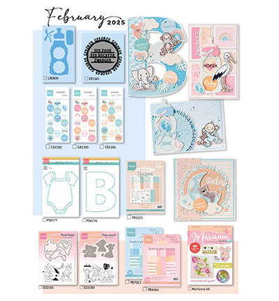 Marianne Design The Collection 146 February 2025 CAT13146