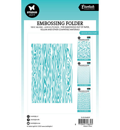 Studio Light Embossing Folders Wooden Planks Essentials nr.29 &nbsp;SL-ES-EMB29 A6