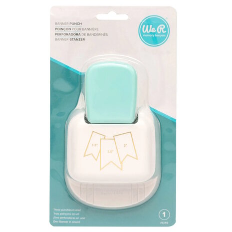 We R Makers &bull; 3-in-1 punches Banner punch