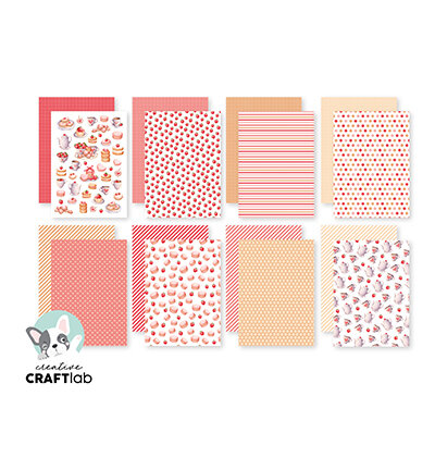 Studio Light Craftlab Design Paper Pad Tea Party Friendz nr.293 CCL-FR-DPP293