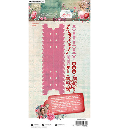 Studio Light JMA Cutting Die Planner Love Sending You Love nr.961 JMA-SYL-CD961