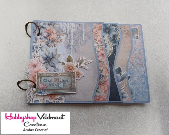 Studio Light Die-cut paper pad Paper elements Frozen Flowers nr.266