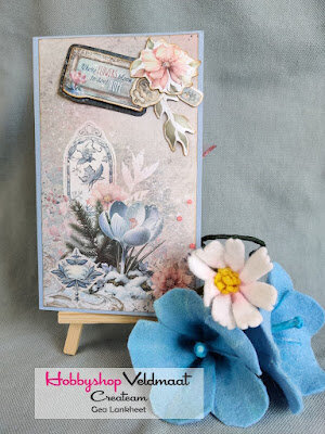 Studio Light Die-cut paper pad Paper elements Frozen Flowers nr.266