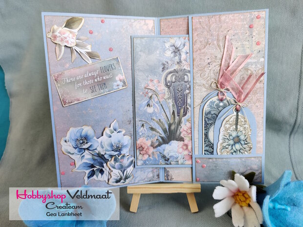  Studio Light Die-cut paper pad Paper elements Frozen Flowers nr.266