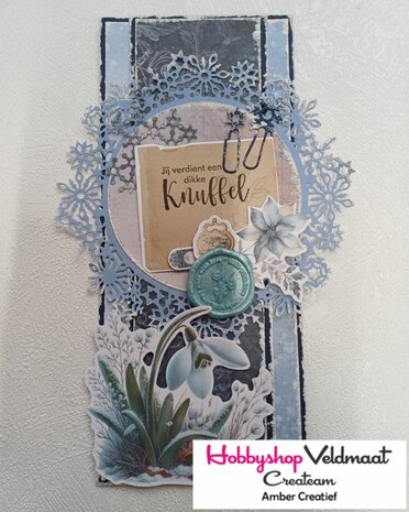 Studio Light Die-cut paper pad Paper elements Frozen Flowers nr.266