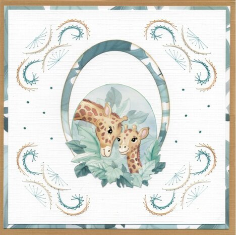 3D Cutting Sheets - Yvonne Creations - Young and Wild - Monkey