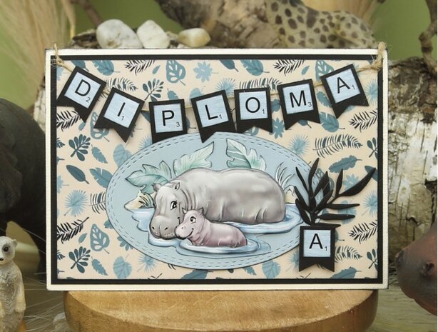 3D Cutting Sheets - Yvonne Creations - Young and Wild - Sloth