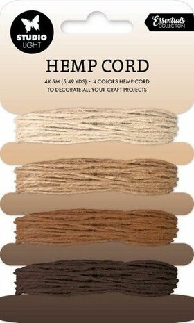 Studio Light Hemp Cord Shades of brown Consumables nr.10 SL-ES-RIB10 85x141x10mm