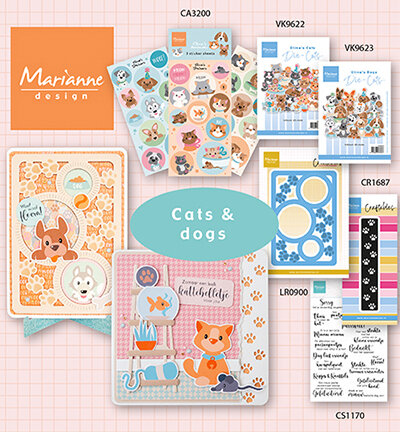 Marianne Design Creatable, Lay out Paws LR0900