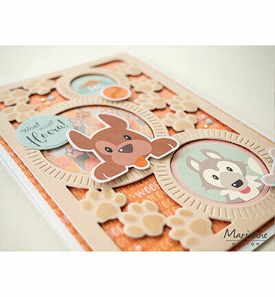 Marianne Design Cardstock, Tails &amp; Whiskers - Cardstock PK9203