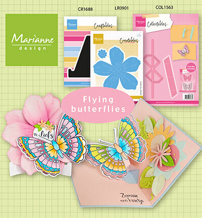 Marianne Design Collectable, Pop &amp; Twist Butterfly COL1563