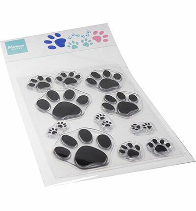 Marianne Design Clear Stamp, Paw prints CS1171