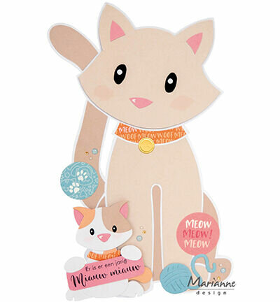 Marianne Desgin Clear Stamp, Kopjes &amp; Pootjes CS1170