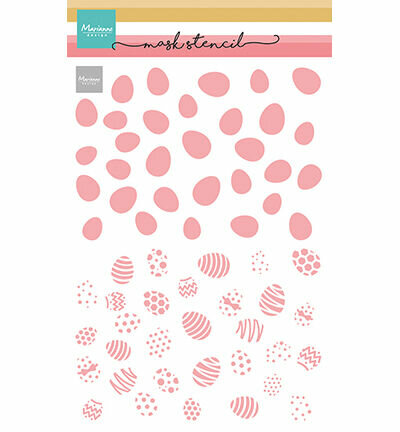Marianne Design Mask stencil, 2 layer Easter eggs PS8182
