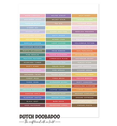 Dutch Doobadoo Dutch Sticker Strips Oxide 491.200.034