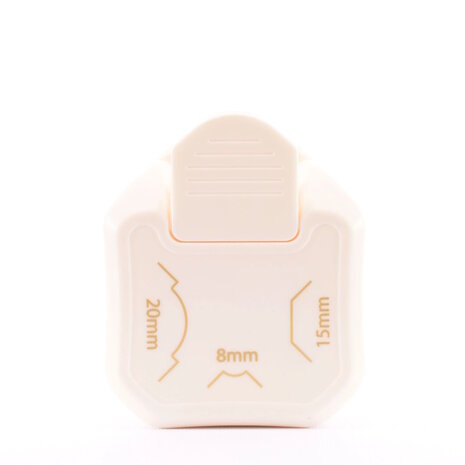 Vaessen Creative &bull; 3-in-1 Label Hoekpons 8-15-20mm
