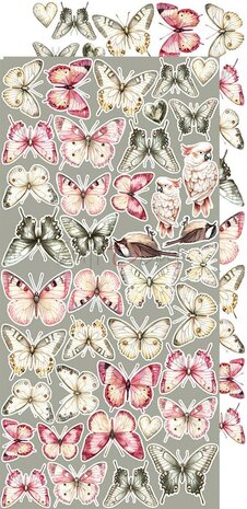 Craft O Clock Extras Set Emotions 15x30 cm Rose Emotions 250 grs 3x6 designs + 1 extra CC-C73-RE-12