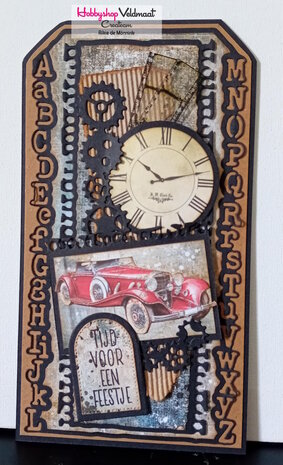 Craft O&#039;Clock Basic Paper Set 20,3x20,3cm Clang And Dirt