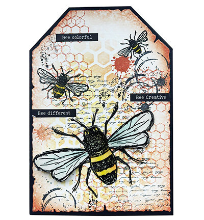 Studio Light Sticker Paper Pad Sentiments Sweet Bee Memories nr.35 HE-SB-STIC35