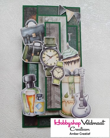 Craft O Clock Extras Set Hobby Man 15x30 cm The November Man