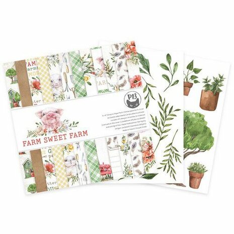 Piatek13 - Paper pad Farm Sweet Farm 6x6 P13-FSF-09 6x6